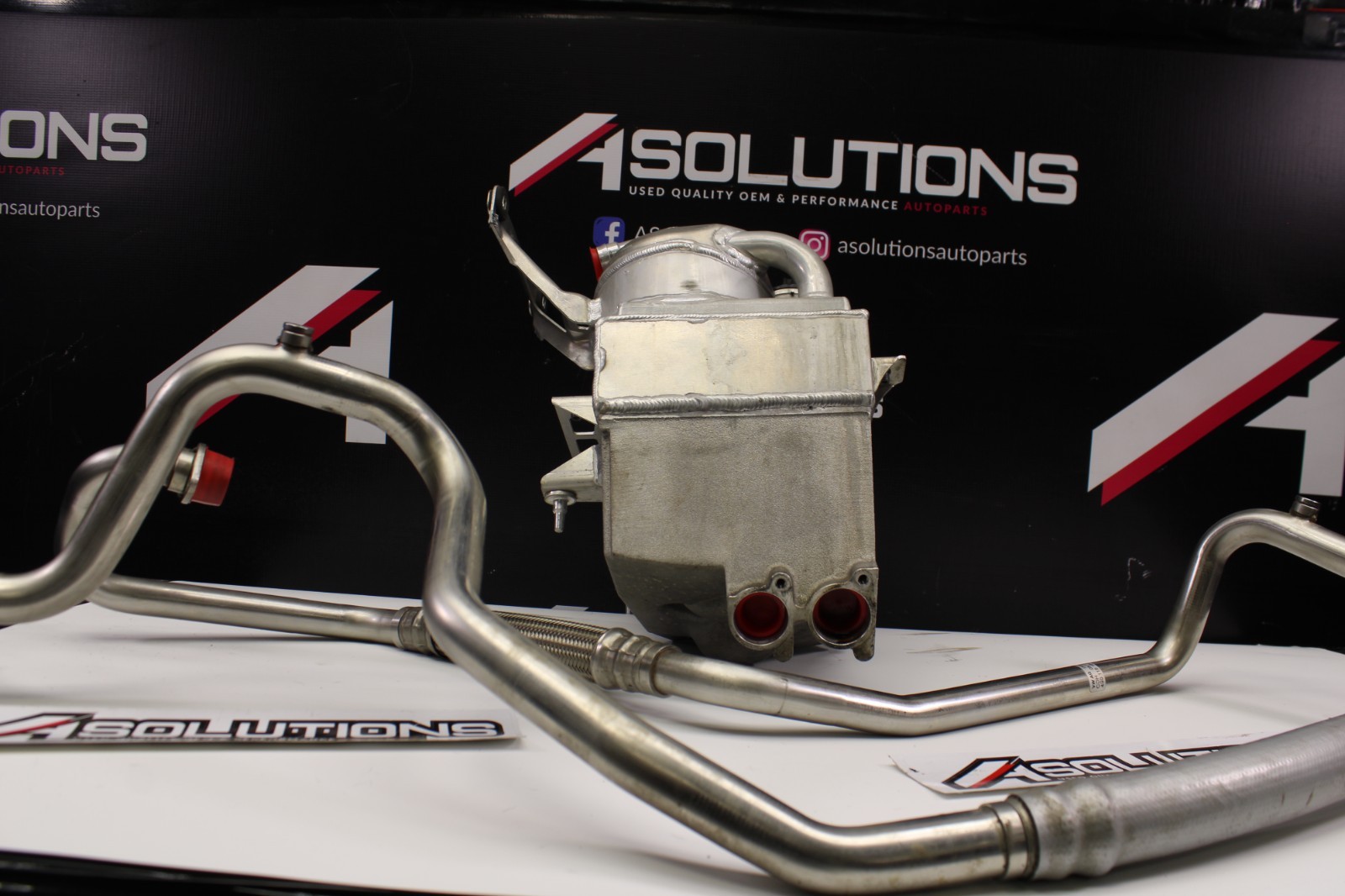 2015 LAMBORGHINI HURACAN LP610-4 OIL RESERVOIR TANK DRY SUMP OIL TANK W/LINES