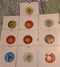 NORTHERN SOUL TAMLA WIGAN CASINO 45s JOBLOT X10 ALLNIGHTER see pics for titles 