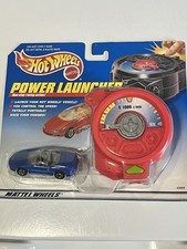 Hot Wheels Power Launcher Red Launcher Blue Vintage Car Sealed 1997