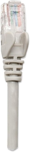 Intellinet Network Patch Cable, Cat5e, 5m, Grey, CCA, U/UTP, PVC, RJ45, Gold Pla - 第 3/4 張圖片