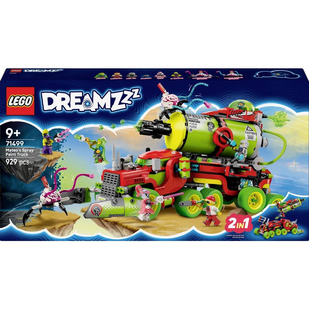 LEGO DREAMZzz 71499 Camion-bombe Mateo véhicule transformable avec figurines briques