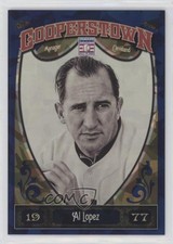 2013 Panini Cooperstown Collection Blue Crystal Shard /499 Al Lopez #47 HOF 0o6v