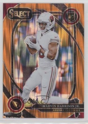 2024 Select Club Level Orange Shock Prizm /399 Marvin Harrison Jr Rookie RC 2s2