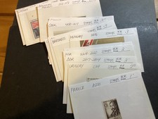 ICOLLECTZONE Worldwide Stamp on Stamps SOS Dealer Inventory XF NH  ((C700-802)