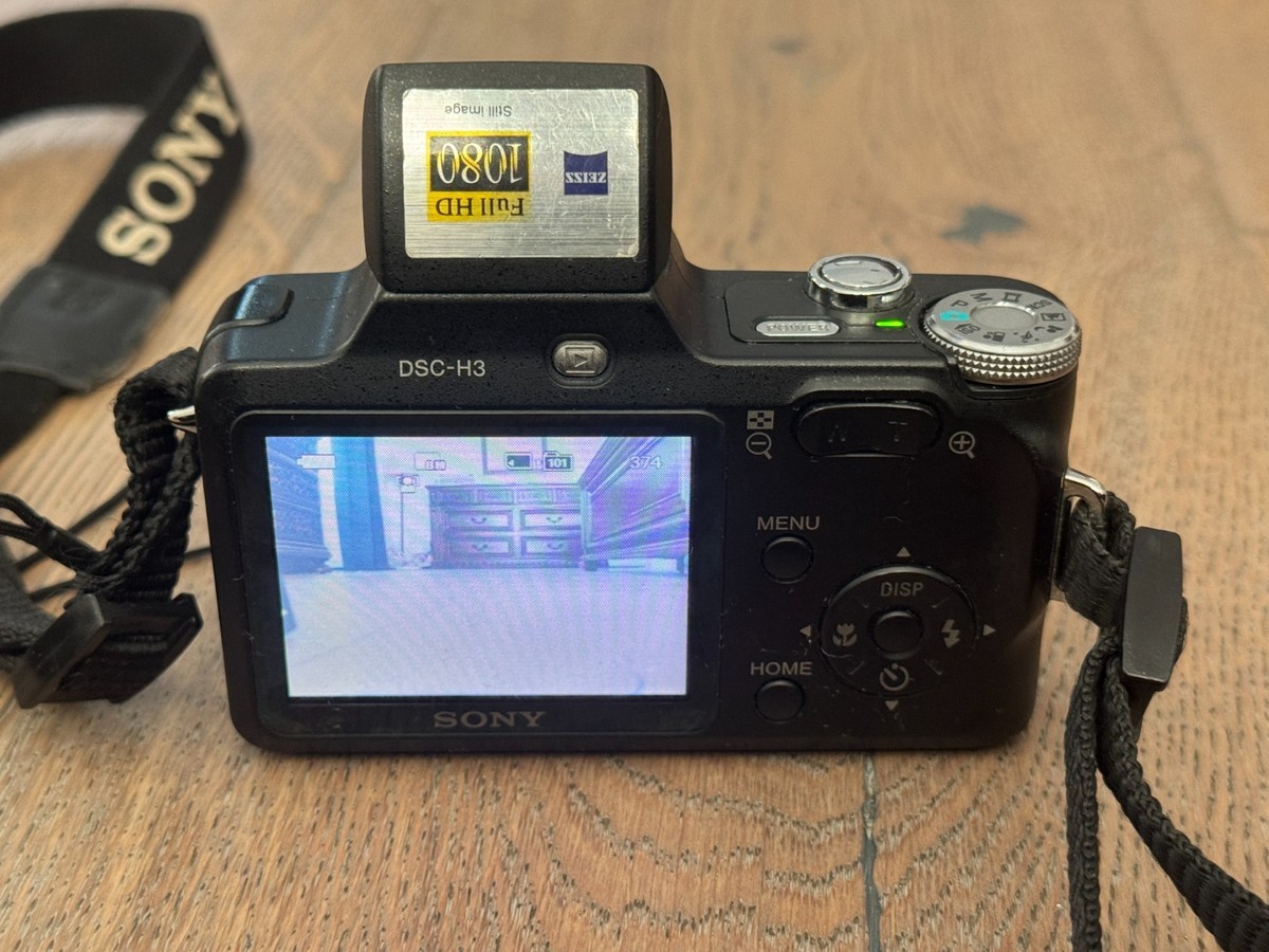 Sony Cyber-shot DSC-H3 8.1 MP Digital Camera - Silver for sale