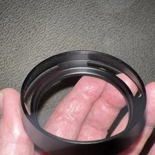  Metal 62 mm Vented Lens Hood & Cap  for SONY, Canon, Leica, Nikon, & others!