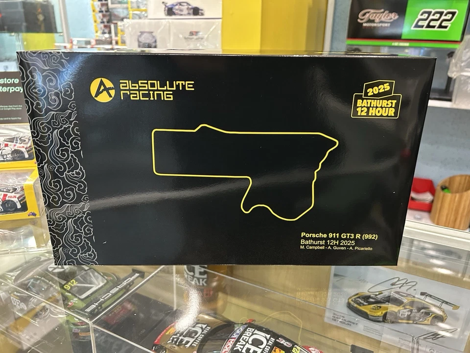 1:18 Porsche 911 GT3 R #911 Absolute Racing 2025 Bathurst 12 Hour Matt Campbell - Image 4 of 4