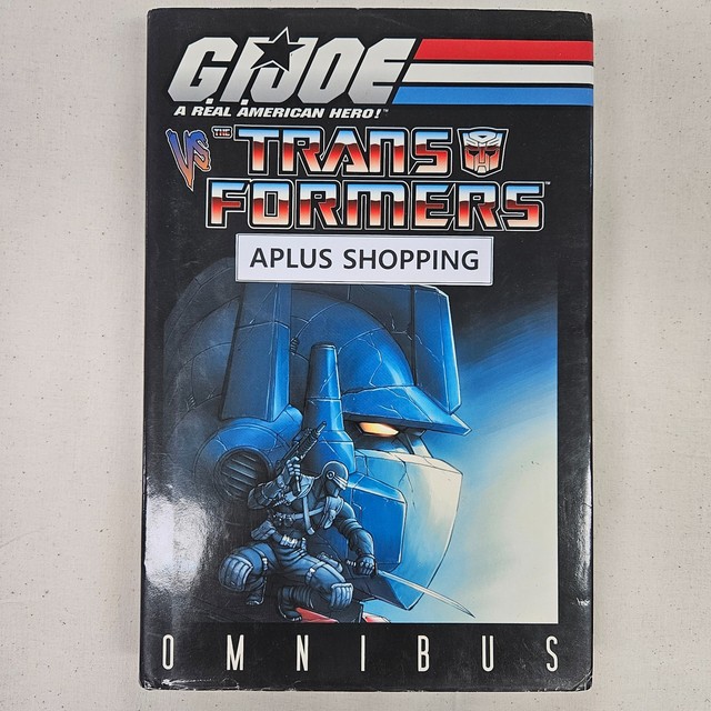 Image Comics G.I. JOE VS THE TRANSFORMERS Vol. 1-4 Omnibus Hardcover 2007
