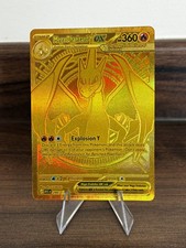 Mega Charizard Y EX 294/217 Pokemon Gold Secret Rare Ascended Heroes Pack Fresh