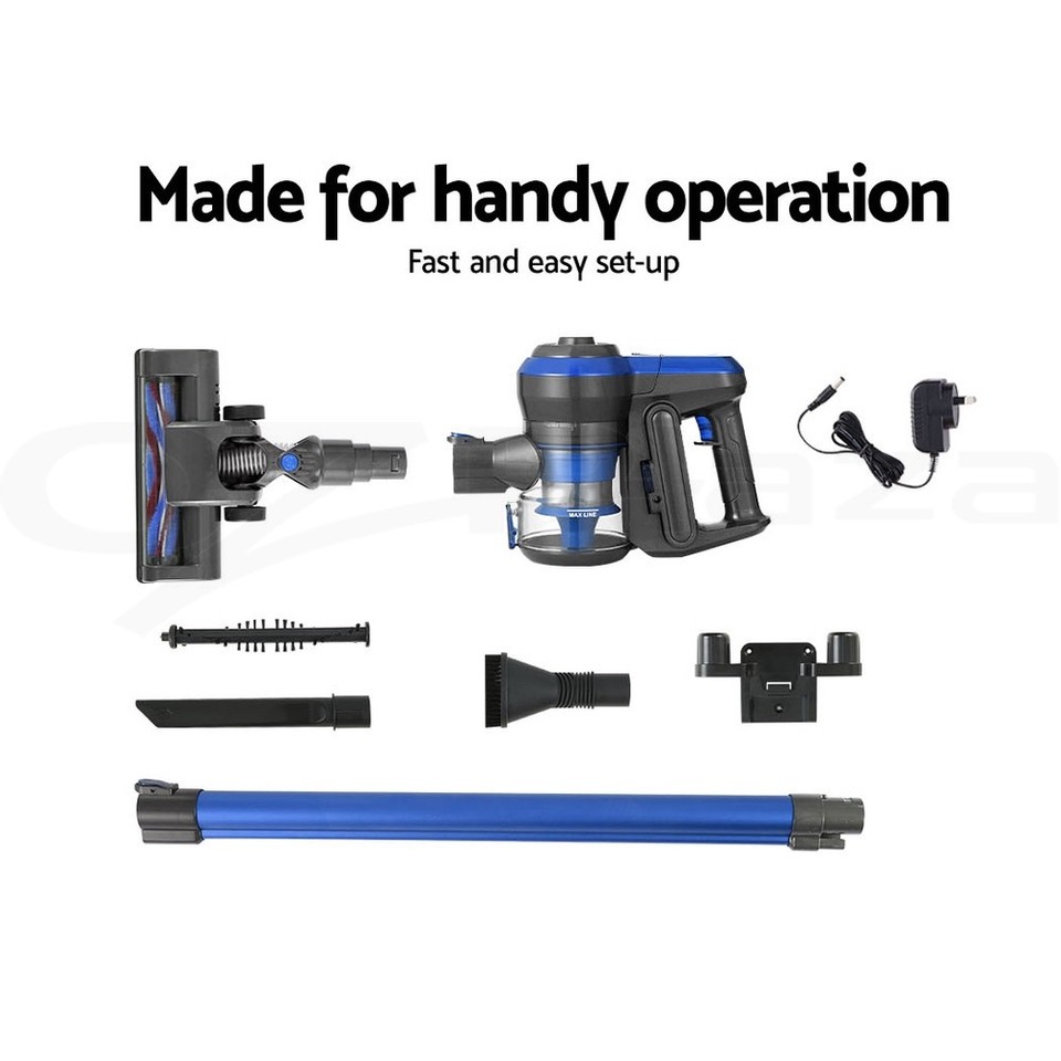 Devanti Stick Vacuum Cleaner Brushless Handstick Vac Cordless Handheld ...