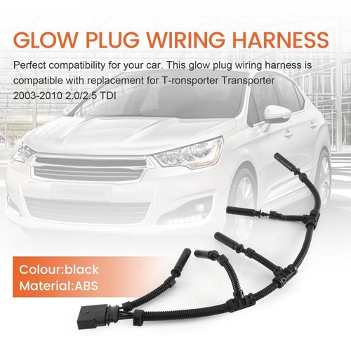 Car Glow Plug Bridge Wiring Harness for - Transporter 2.5 TDI 2003-20107930 ~ - Picture 4 of 7