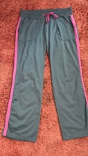 Old Navy Track Pants  Size Small  Olive Green  Pink   China