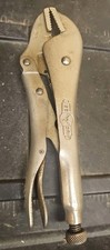 Nice Vintage Petersen Vise Grip 10R Straight Jaw Locking Pliers USA