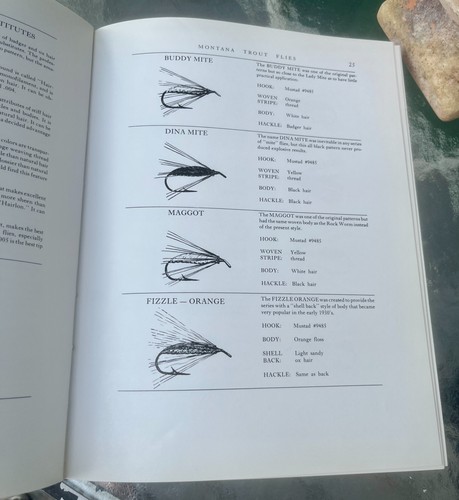 MONTANA TROUT FLIES - George F Grant - 1981 Limited Edition 77/1950 - Imagen 7 de 14