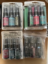 Ranger Distress Tim Holtz Mica Sprays Holiday Editions Bundle Lot Of 27 pks