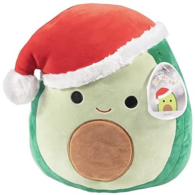 Squishmallows Original Large 12'' Austin The Christmas Santa Avocado Official