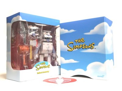 The SIMPSONS Action Figure ROBOT SCRATCHY Super7 ULTIMATES MIB 