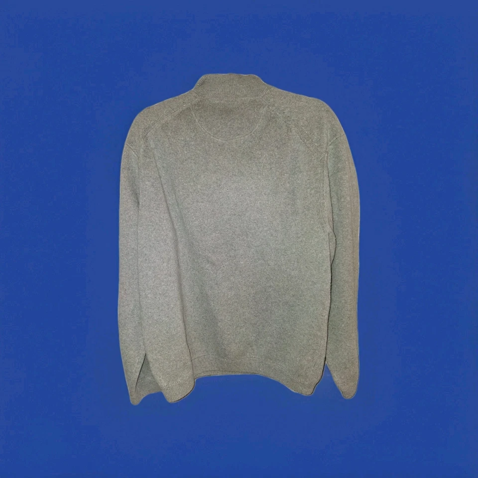 Suéter Ping Para Hombre XL Gris 1/4 Cremallera Foto 2 de 3