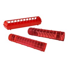 Mall Poultry Feeder Chicken Food Trough Feeder for Cockatiels Pigeon Chick