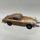 Corgi James Bond 007 Aston Martin DB5 Vintage Diecast Model Car Gold/Silver Used