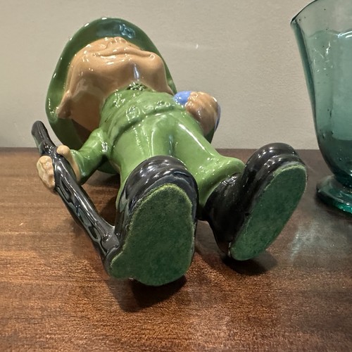 Vintage 11” US Army Soldier Ceramic Figurine with THC Initials - Picture 8 of 10