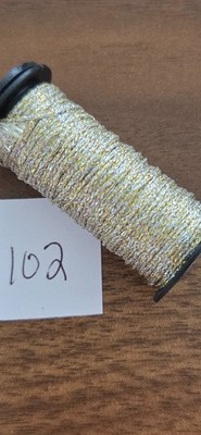 Kreinik #12 Medium Braid YOU CHOOSE YOUR COLORS Polyester Metallic 10 meters