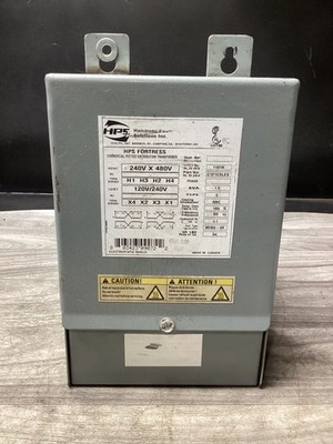 HAMMOND POWER SOLUTIONS HPS TRANSFORMER C1F1C5LES 1.5KVA #122G33PR7