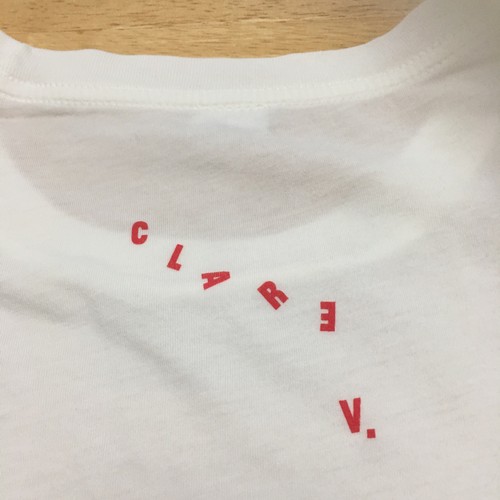 T-shirt uomo Clare V OUI taglia S - Foto 7 di 10