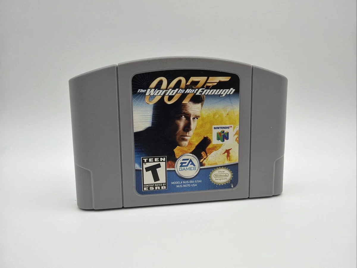 The World Is Not Enough【中古美品・N64北米版】 007 : The World Is Not Enough【中古美品・N64北米版】 / kinjoinfo