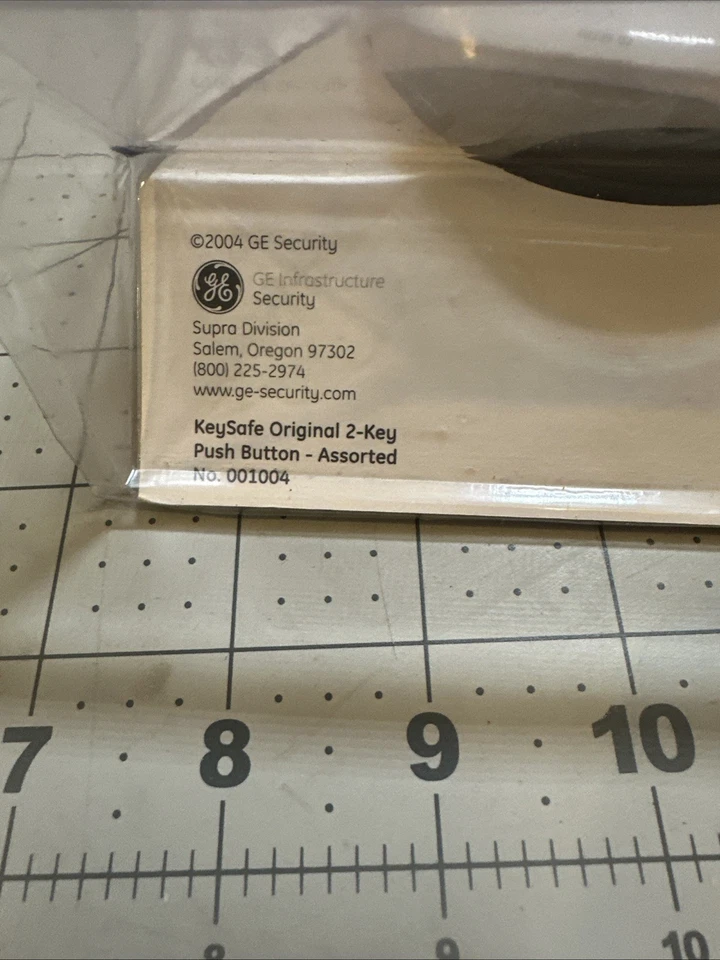 Kidde 2-Key Lock Box Pushbutton Wall Mount Access Point Key Safe Store-A-Key NEW - Image 4 of 4