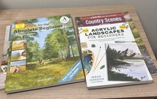 Lot Of 4 Painting With Acrylics Books