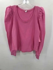 Pre-Owned Melrose And Market Pink Size XL Long Sleeve T-shirt