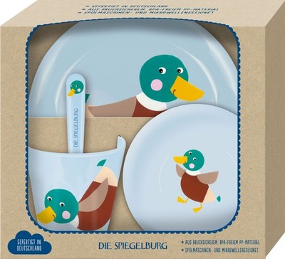 Geschirr Geschenkset Ente - Freche Rasselbande Ente