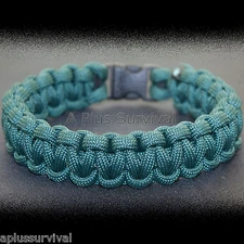 Hunter Green Paracord Rope Emergency Survival Bracelet 9 Feet 7 Strand 550 LB