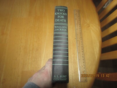 Two Knocks For Death by Wallace Jackson (1935, Hardcover)
