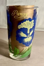 Boscul Pansy 5" Peanut Butter Glass (BS482)