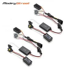 For 05-11 Toyota Tacoma Polished Black Projector Headlights LH/RH Replacement