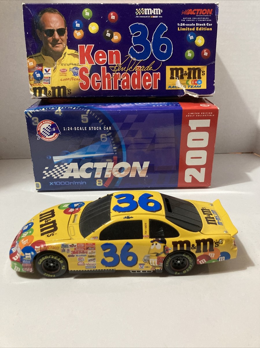 ミニカー NASCAR RARE 1:16? Ken Schrader #36 M&M's 1996 - 2001 DieCast NASCAR