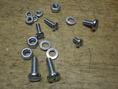 Schwinn Bicycle Frame Hardware Fender, Rack & Chainguard Bolt Kit Phantom &&