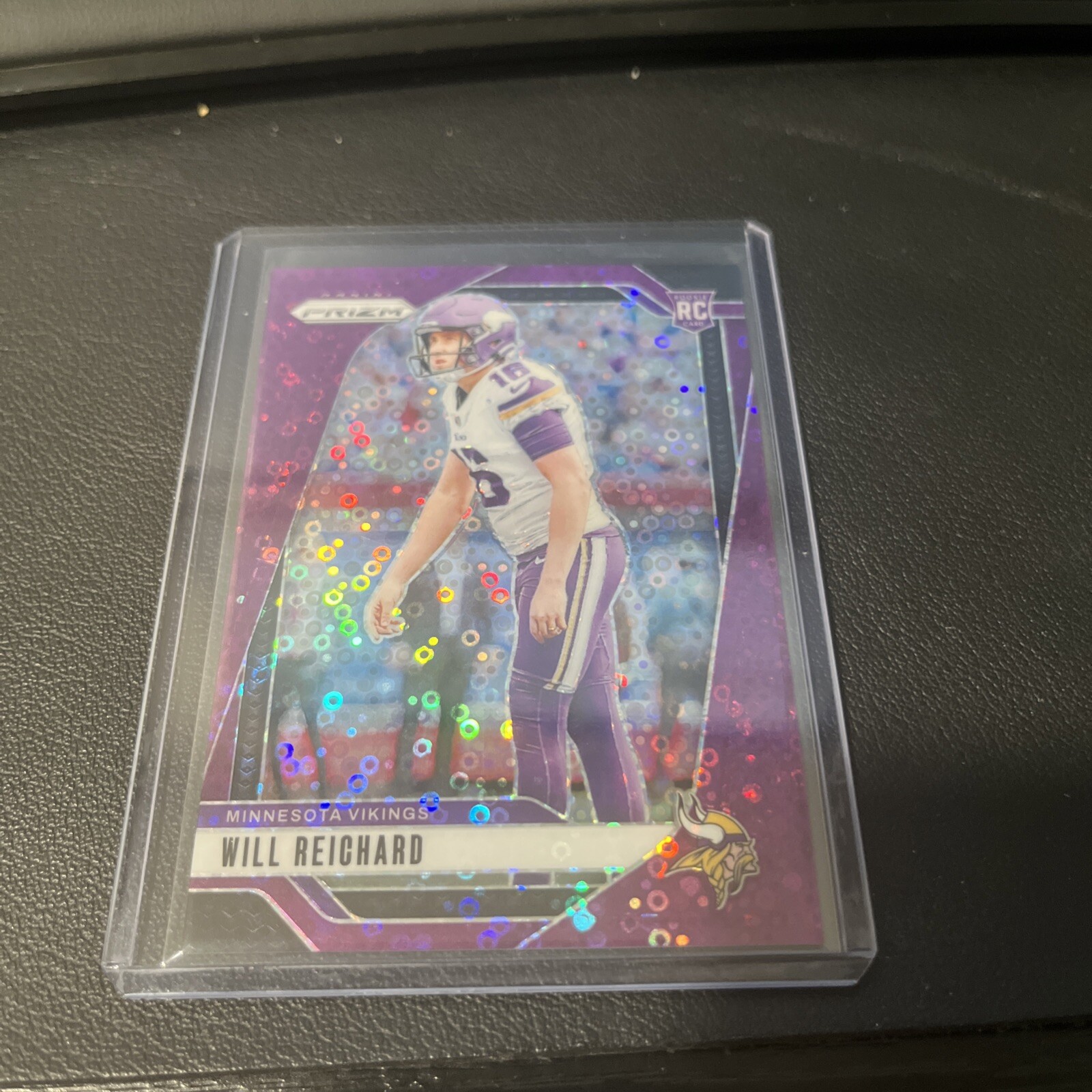 2024 Panini Prizm Will Reichard Purple Disco /49 #396