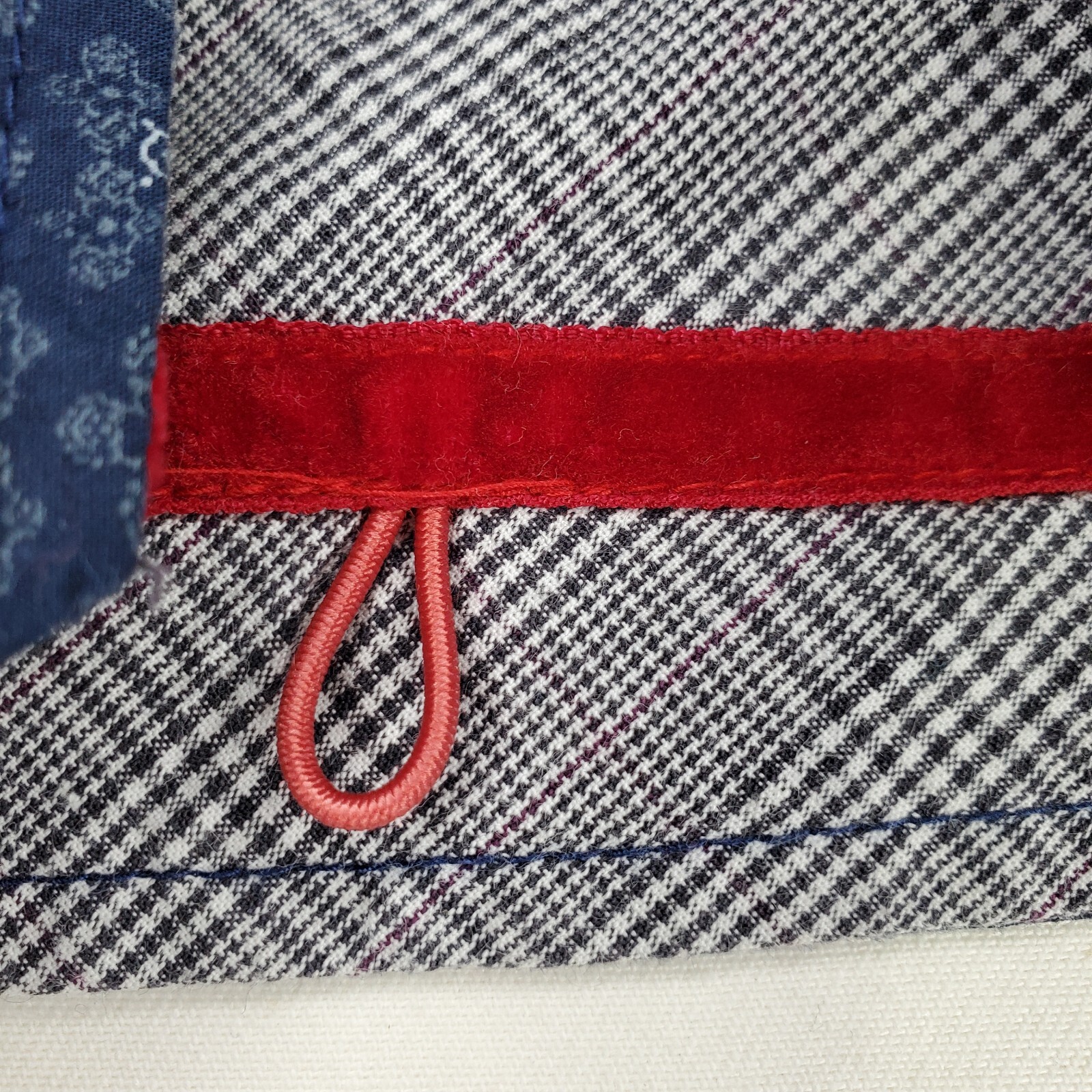 Men's Button Down long sleeve Blue  pattern contr… - image 13