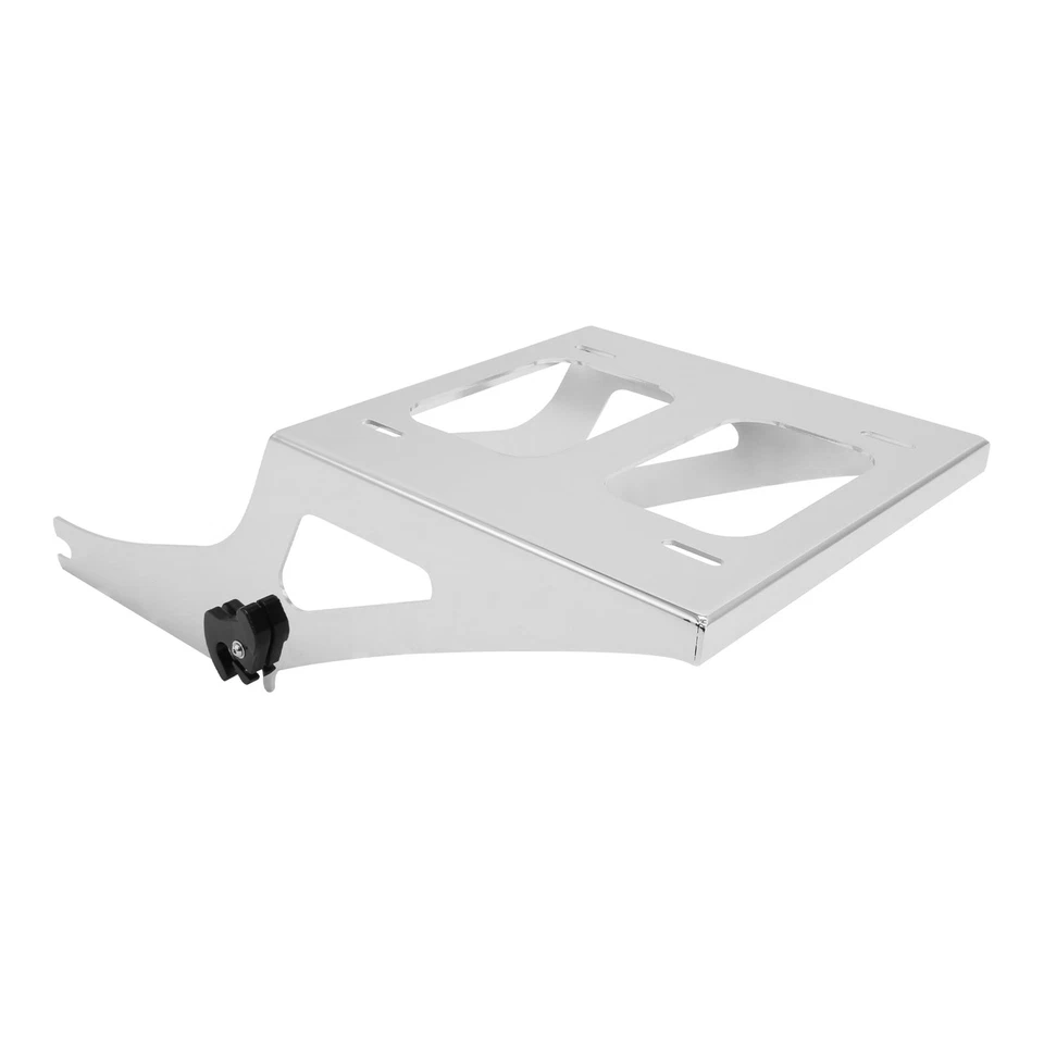 Soporte de montaje de maletero apto para Harley Fat Boy FLSTF 2008-2017 cromado Foto 4 de 4