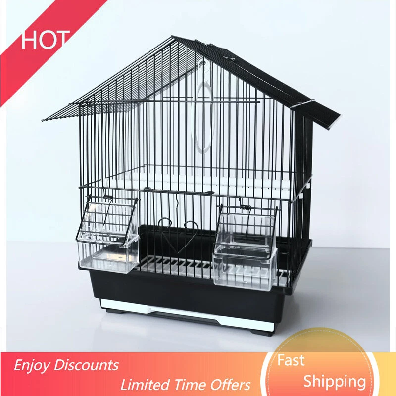 Bird Cages Parakeet Cages A E Cage House Style Black Bird Cage
