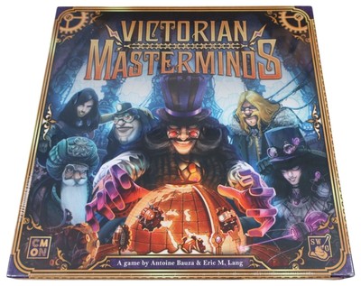 CMON Victorian Masterminds Board Game   Strategy Steampunk 2 4p 2019 NIS