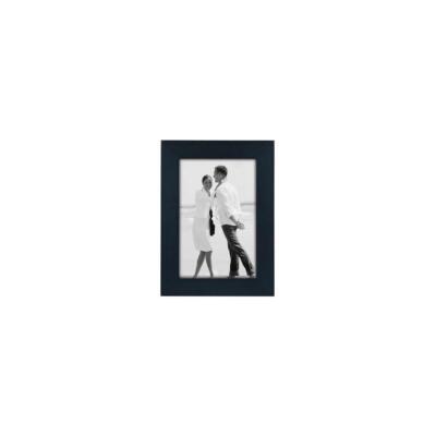 Malden International Malden Linear Series Wood Photo Frame, 4x6in, Blue #67246