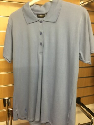 Glenmuir Ladies Golf Sophie Short Sleeve Polo Shirt Blue Size