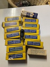 NOS Lot of 14 GE Instrument Lamp Bulb Black no. 1921 Vintage Specialty Projector