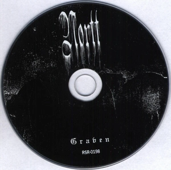 Nortt Graven CD Pure Depressive Black Funeral Doom Metal Xasthur Forgotten Tomb Foto 2 de 4