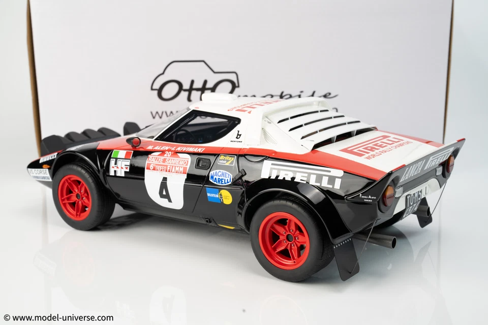 1:12 Lancia Stratos GR.4 San Remo Ganador 1978 - Edición Limitada Resina Modelo b... Foto 2 de 4