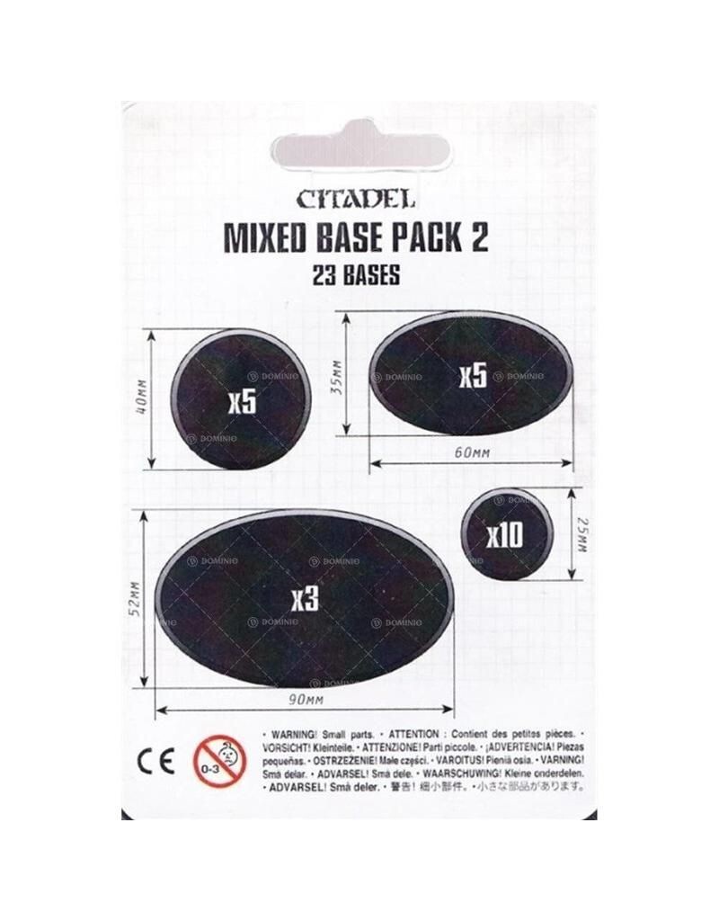 Mixed Base Pack 2 - Brand New - Games Workshop Citadel Warhammer 40K AOS LOTR